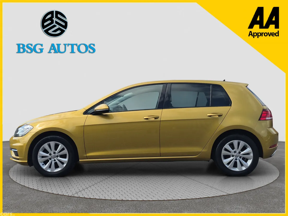 Volkswagen Golf Hatchback, Petrol, 2017, Gold