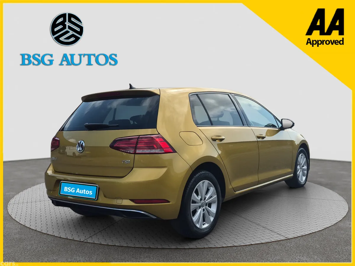 Volkswagen Golf Hatchback, Petrol, 2017, Gold