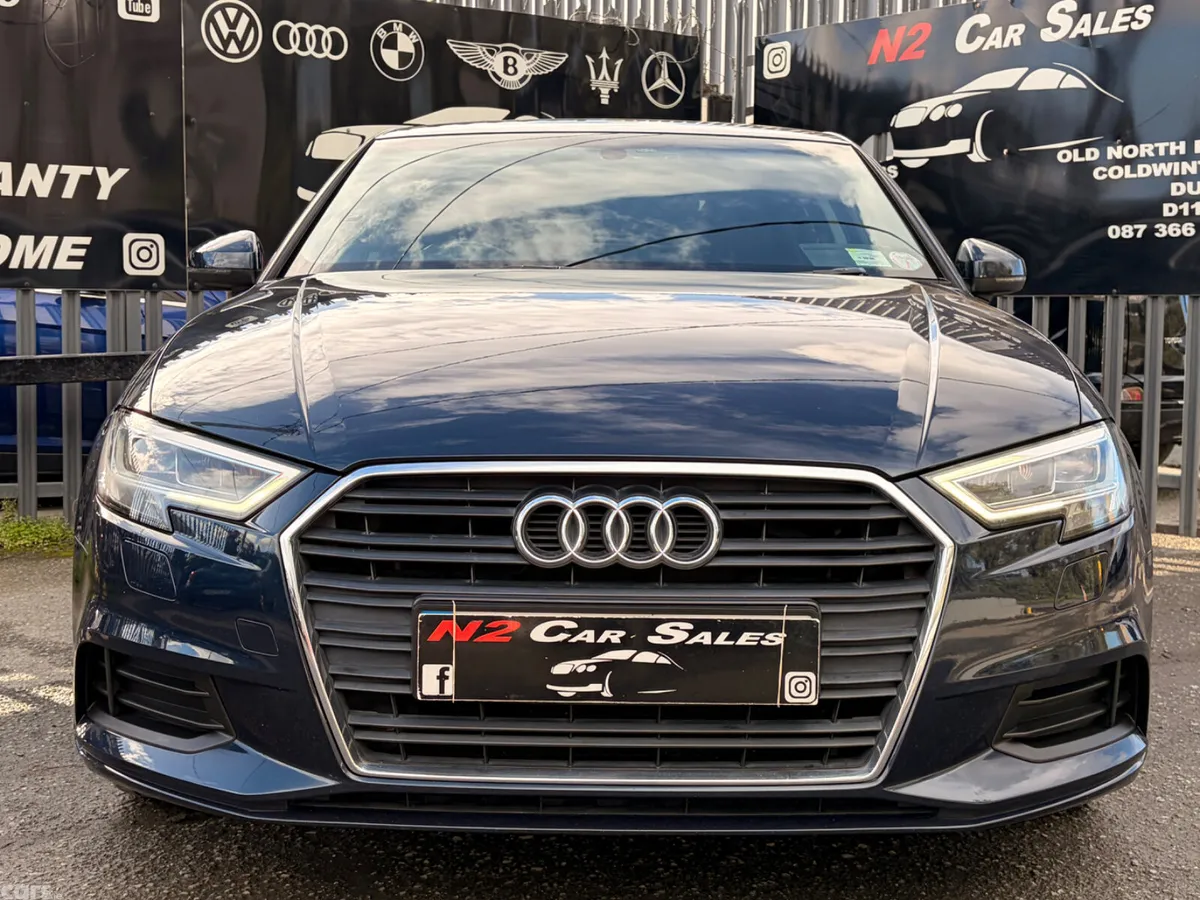 Audi A3 Saloon, Petrol, 2017, Blue