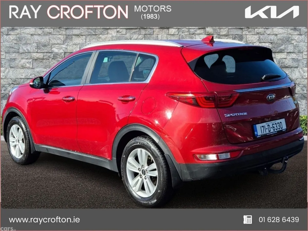 Kia Sportage SUV, Diesel, 2017, Red