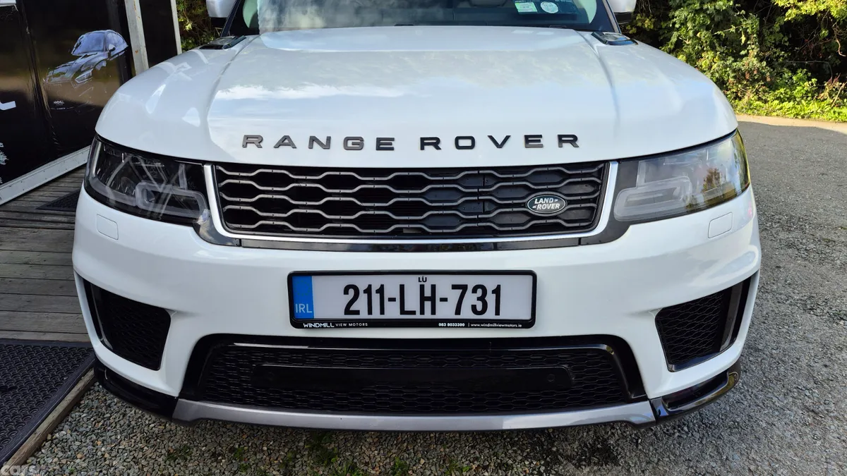 Land Rover Range Rover Sport SUV, Petrol Plug-in Hybrid, 2021, White