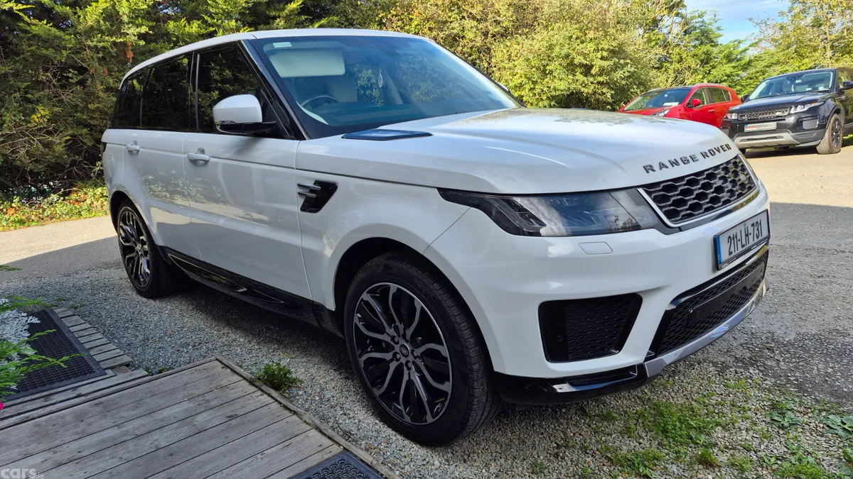 Land Rover Range Rover Sport SUV, Petrol Plug-in Hybrid, 2021, White