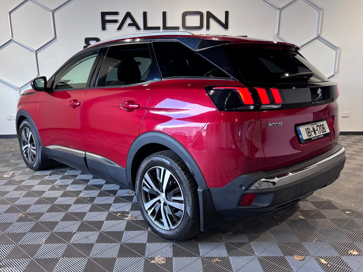 Peugeot 3008 SUV, Diesel, 2018, Red