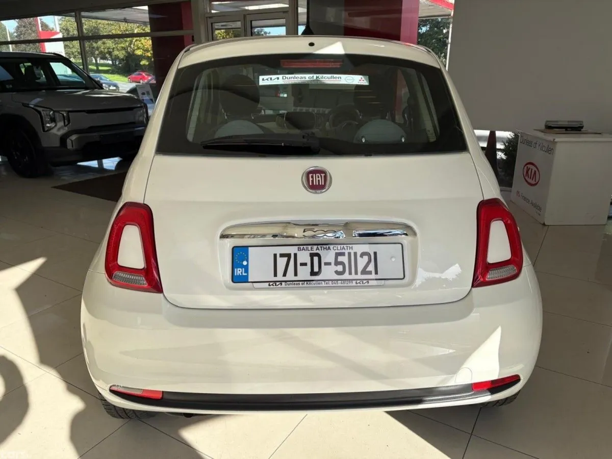 Fiat 500 Hatchback, Petrol, 2017, White