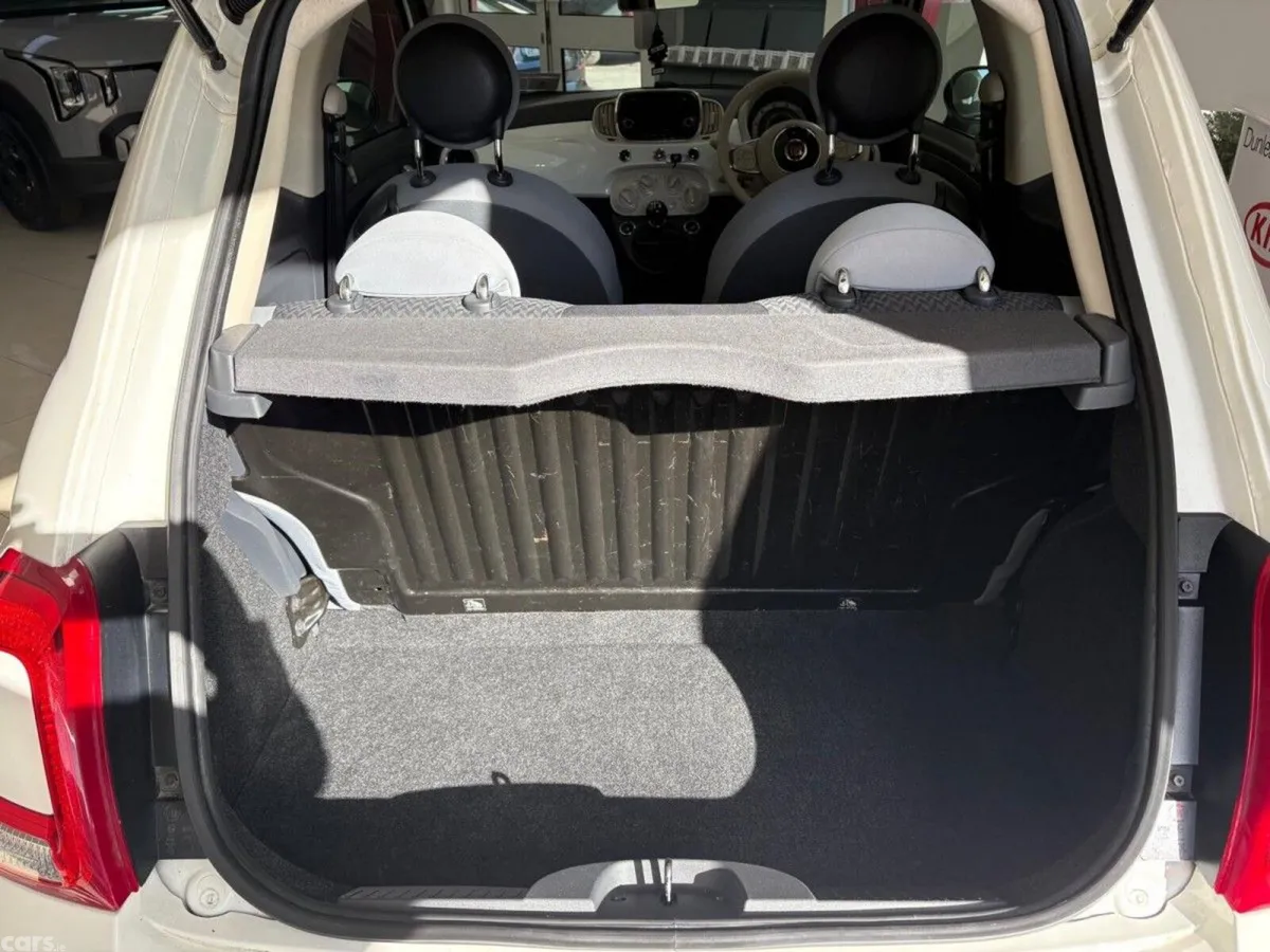 Fiat 500 Hatchback, Petrol, 2017, White