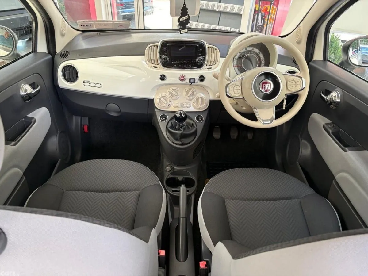 Fiat 500 Hatchback, Petrol, 2017, White