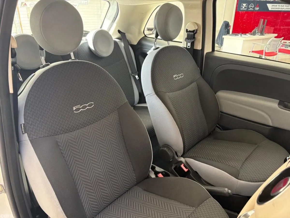 Fiat 500 Hatchback, Petrol, 2017, White