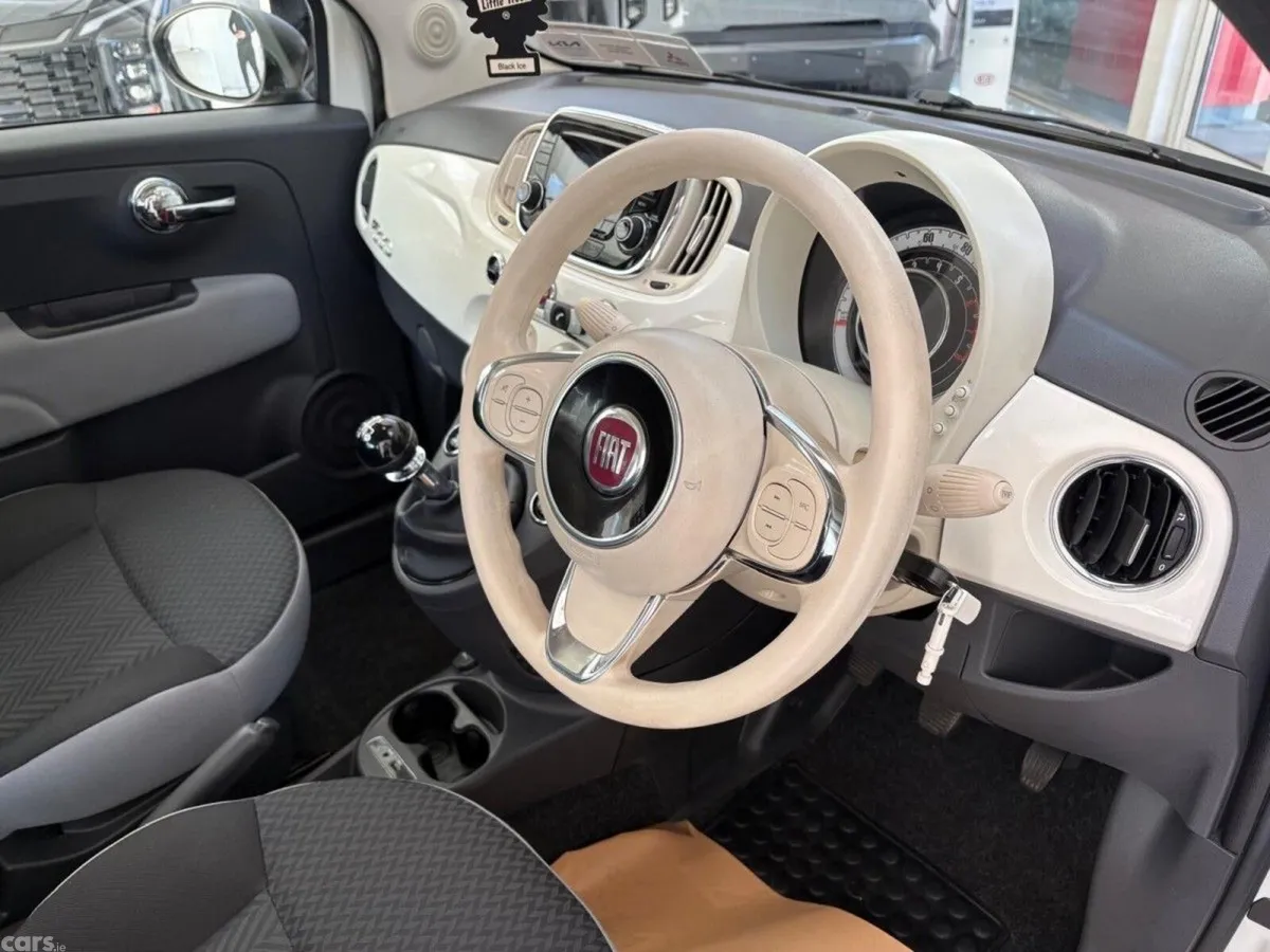 Fiat 500 Hatchback, Petrol, 2017, White
