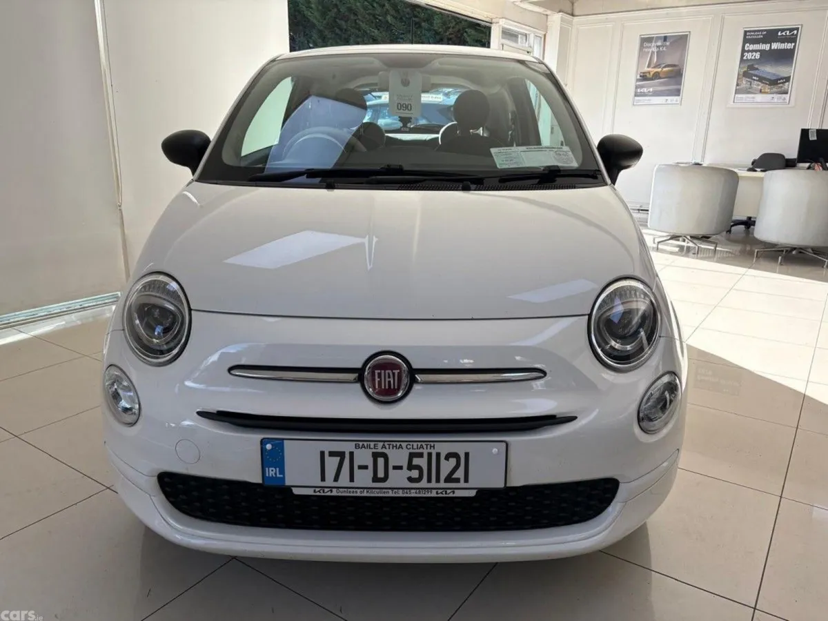 Fiat 500 Hatchback, Petrol, 2017, White