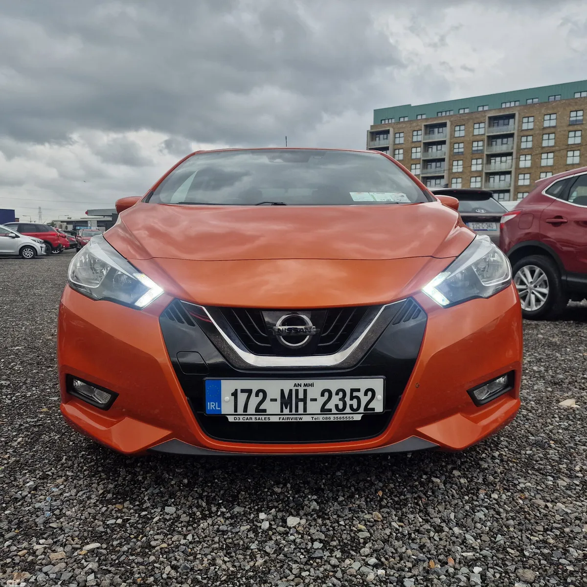 Nissan Micra Hatchback, Petrol, 2017, Orange