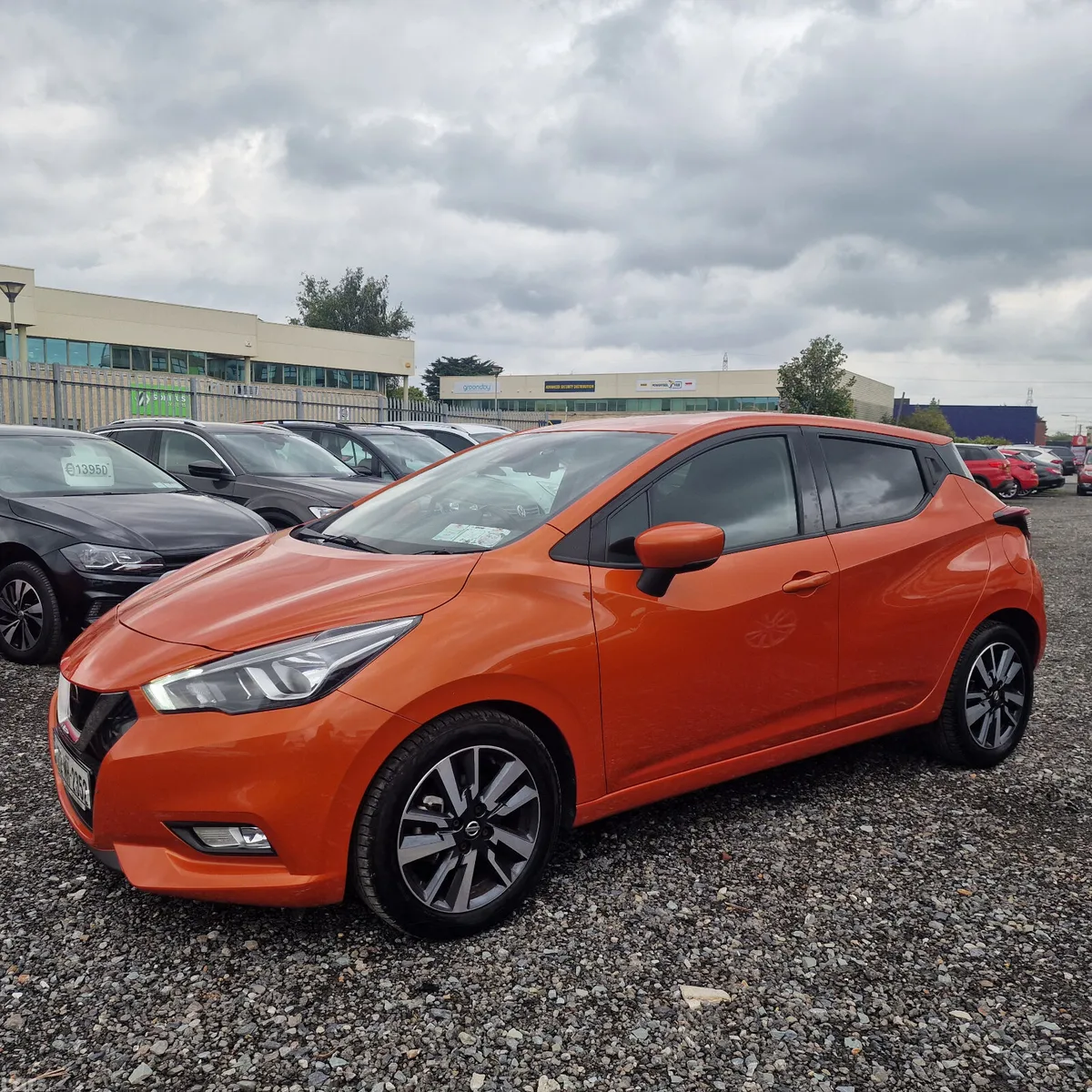 Nissan Micra Hatchback, Petrol, 2017, Orange
