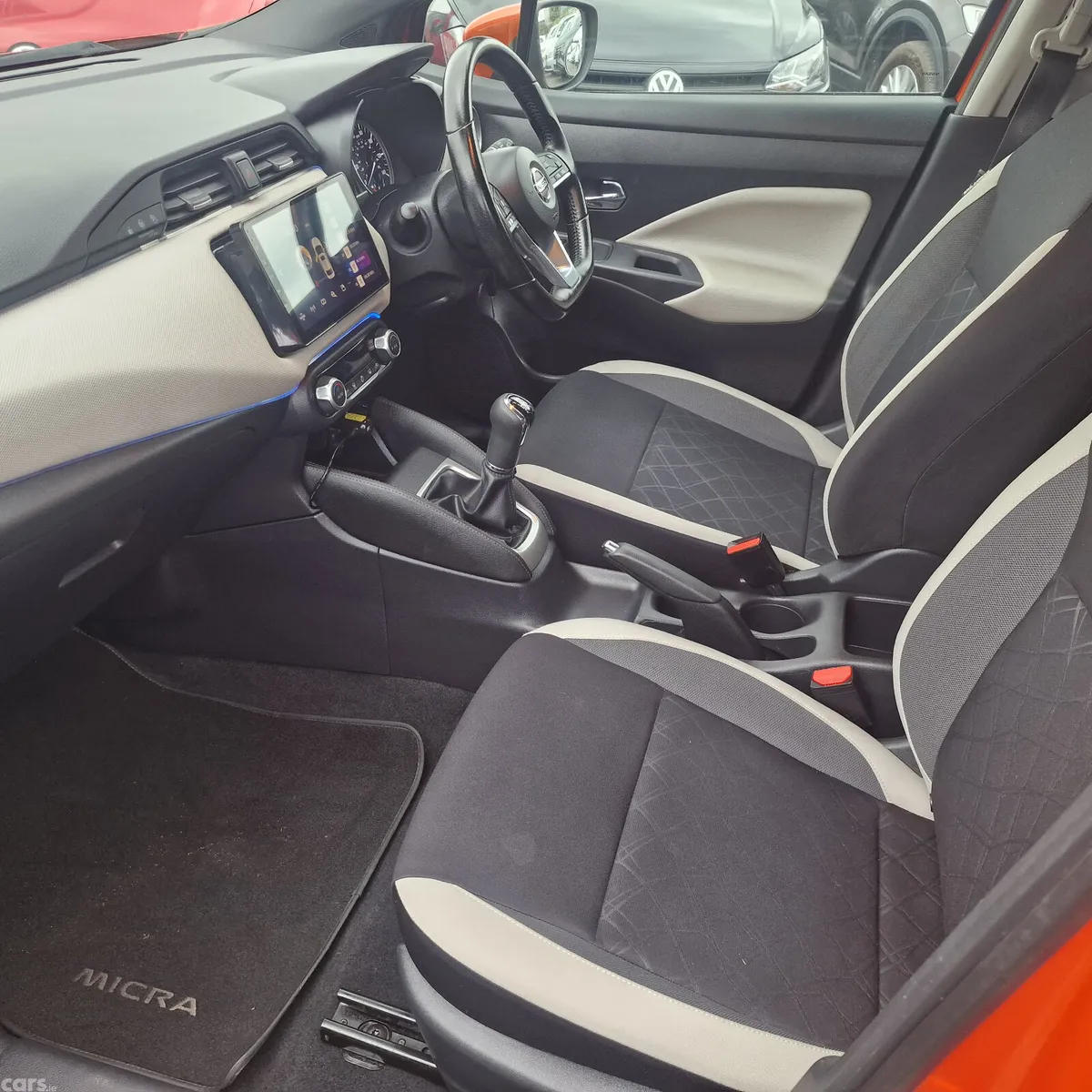Nissan Micra Hatchback, Petrol, 2017, Orange