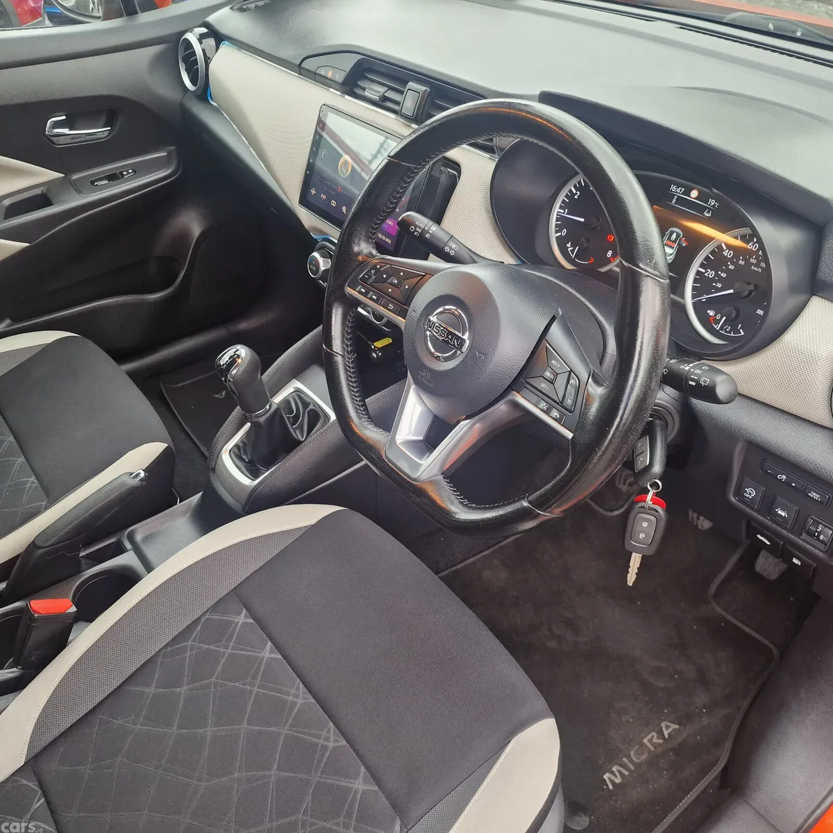 Nissan Micra Hatchback, Petrol, 2017, Orange