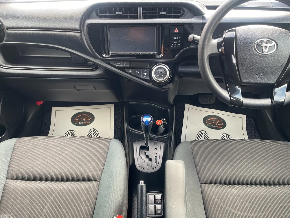 Toyota Aqua Hatchback, Petrol Hybrid, 2016, Red