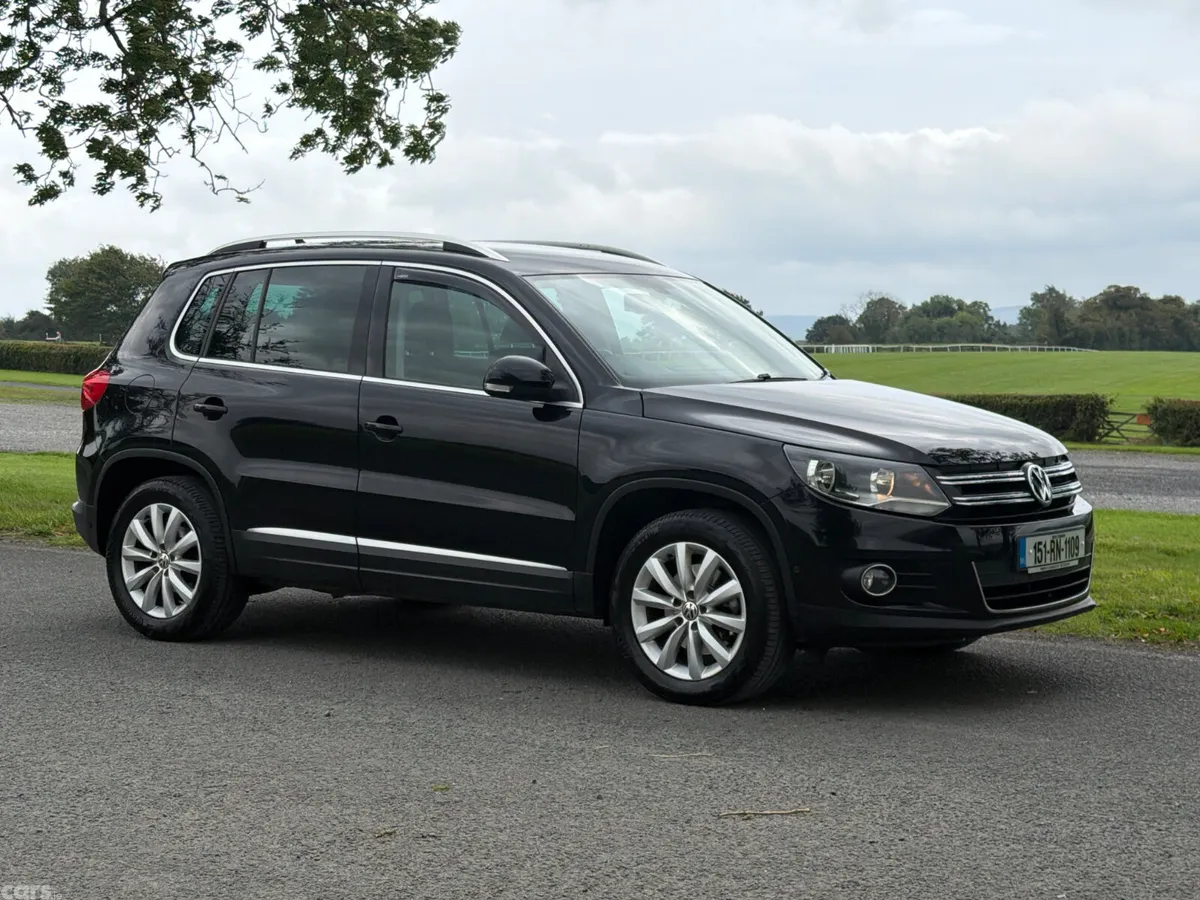 Volkswagen Tiguan SUV, Diesel, 2015, Black