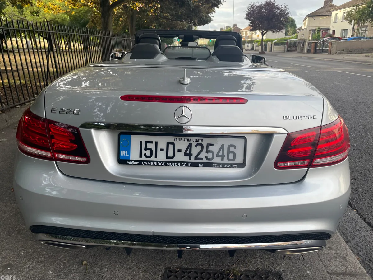 Mercedes-Benz E-Class Convertible, Diesel, 2015, Silver