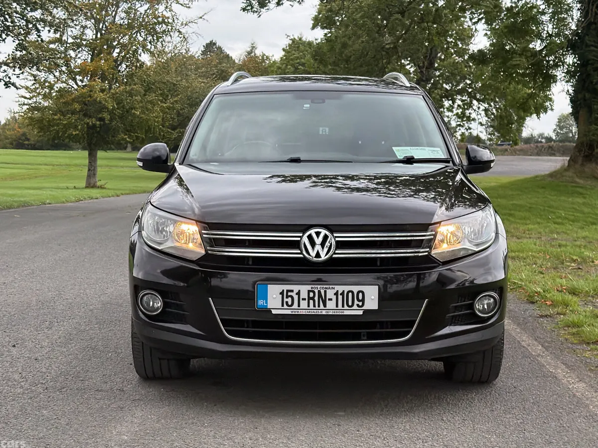 Volkswagen Tiguan SUV, Diesel, 2015, Black