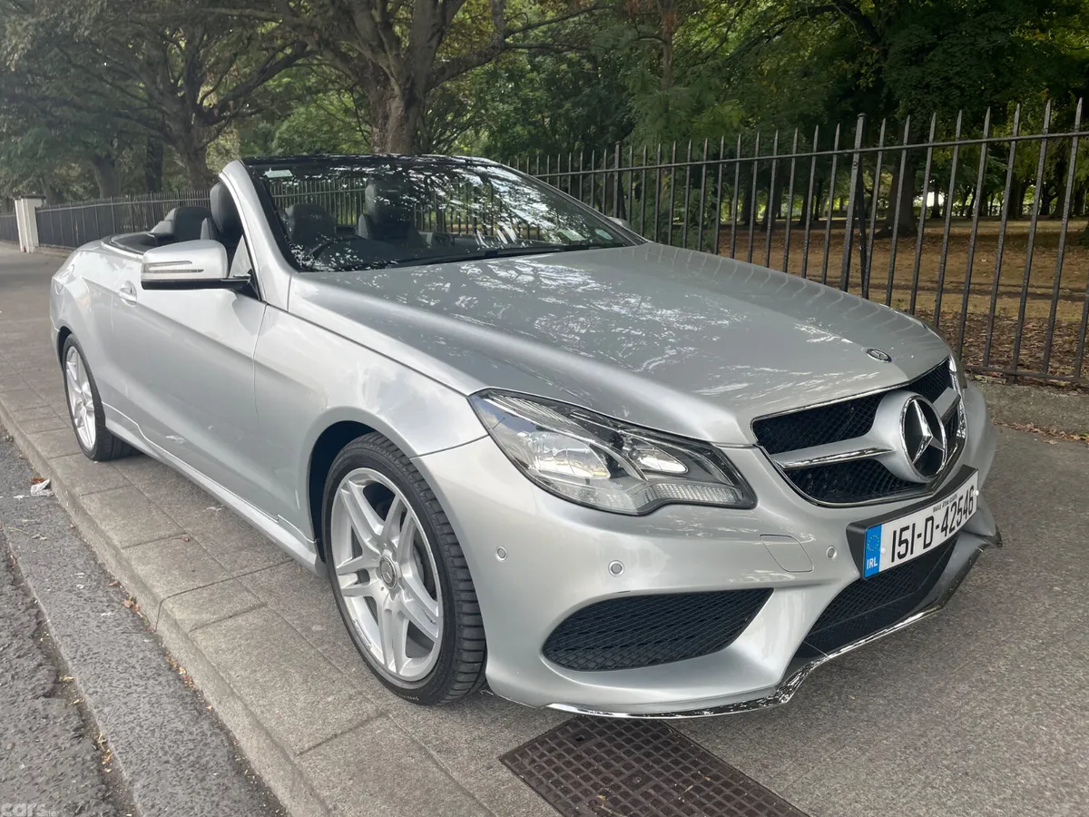 Mercedes-Benz E-Class Convertible, Diesel, 2015, Silver