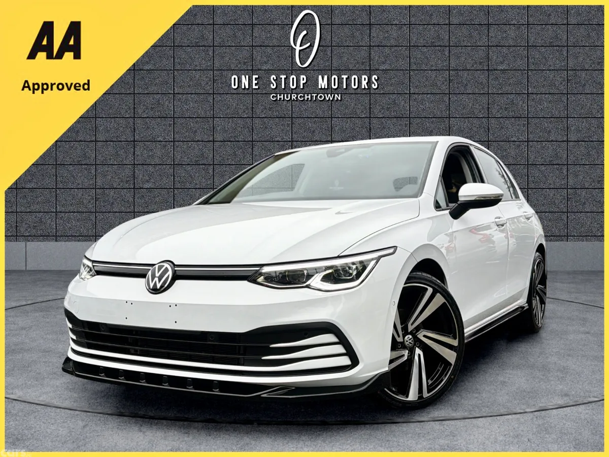 Volkswagen Golf Hatchback, Petrol Hybrid, 2021, White