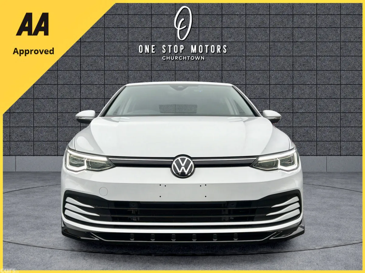 Volkswagen Golf Hatchback, Petrol Hybrid, 2021, White