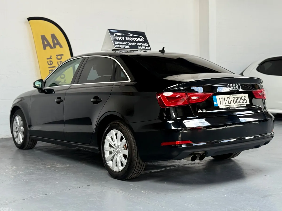 Audi A3 Saloon, Petrol, 2017, Black