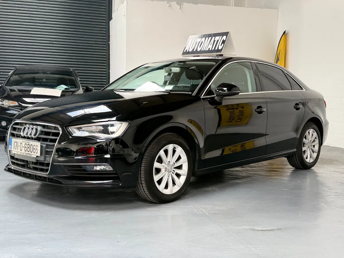 Audi A3 Saloon, Petrol, 2017, Black