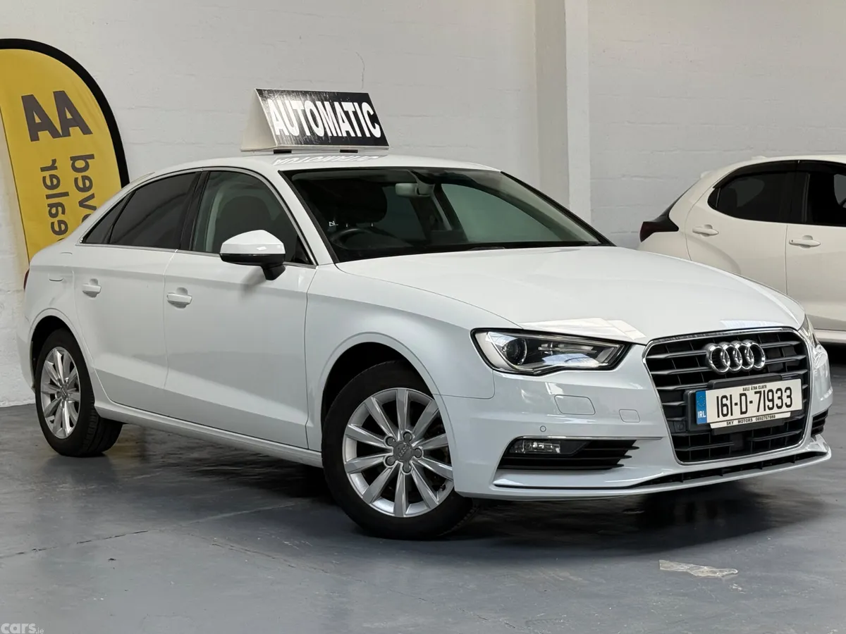 Audi A3 Saloon, Petrol, 2016, White