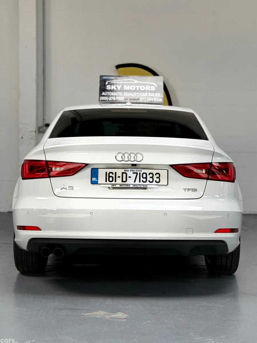 Audi A3 Saloon, Petrol, 2016, White