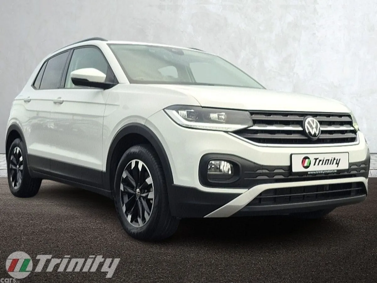 Volkswagen T-Cross SUV, Petrol, 2021, White