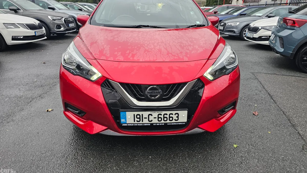 Nissan Micra Hatchback, Petrol, 2019, Red
