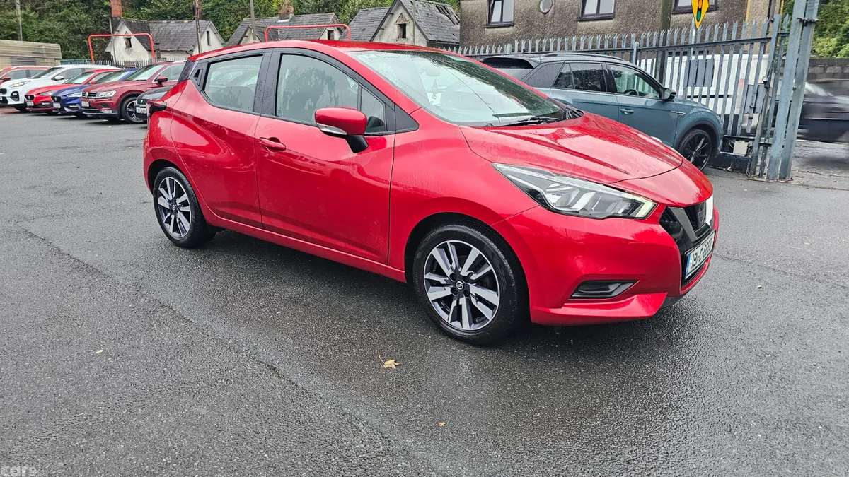 Nissan Micra Hatchback, Petrol, 2019, Red