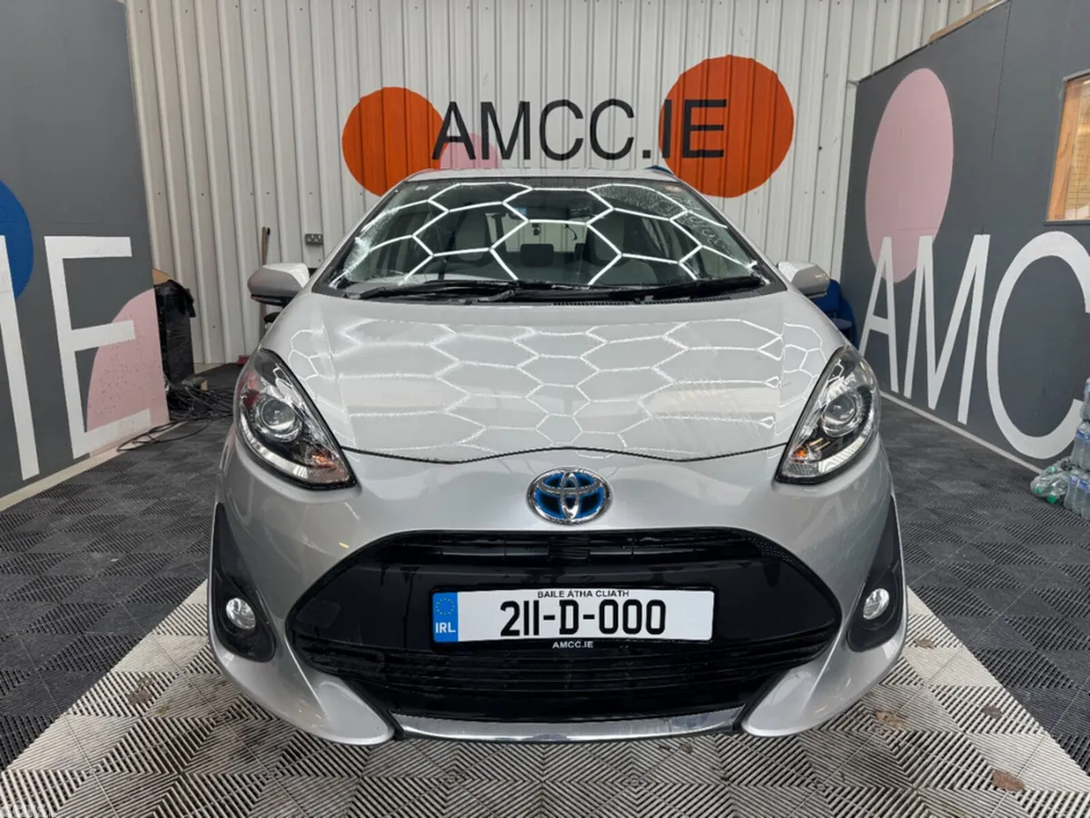 Toyota Aqua Hatchback, Petrol Hybrid, 2021, Silver