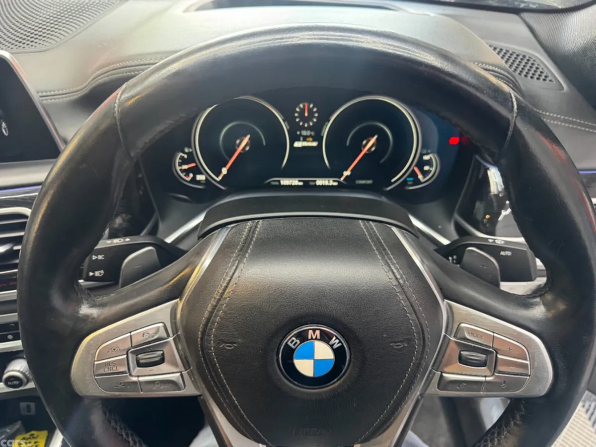BMW 7-Series Saloon, Petrol, 2017, Black