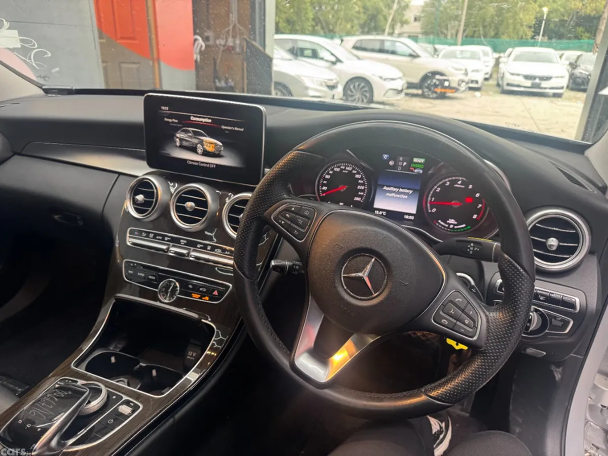 Mercedes-Benz C-Class Saloon, Petrol Plug-in Hybrid, 2016, Silver