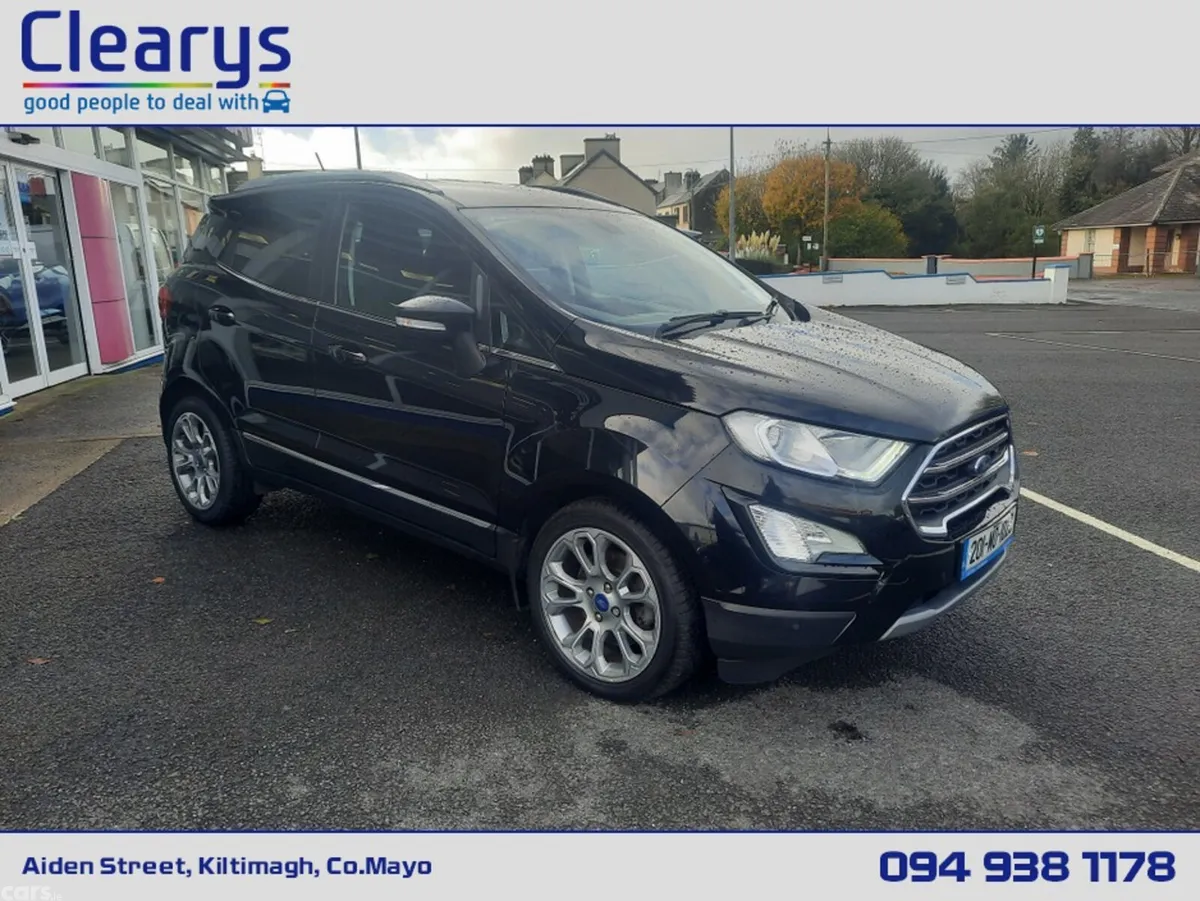 Ford EcoSport Hatchback, Diesel, 2020, Black