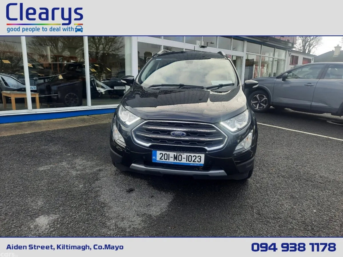 Ford EcoSport Hatchback, Diesel, 2020, Black