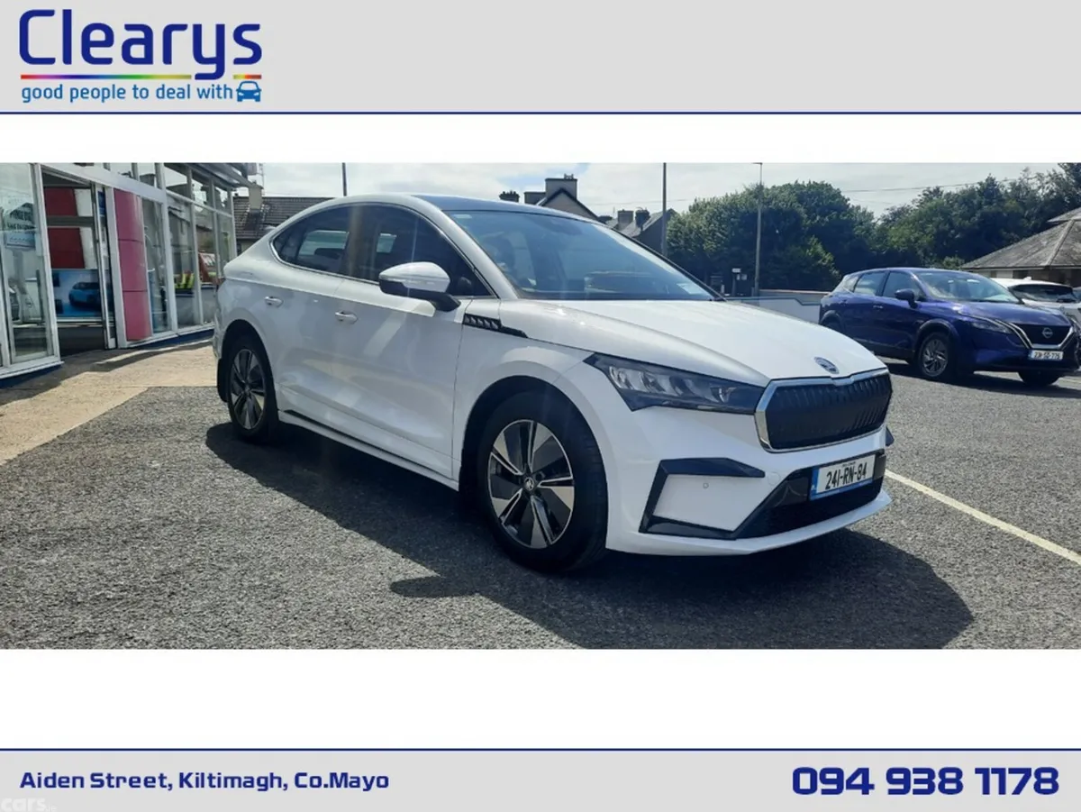 Skoda Enyaq Hatchback, Electric, 2024, White
