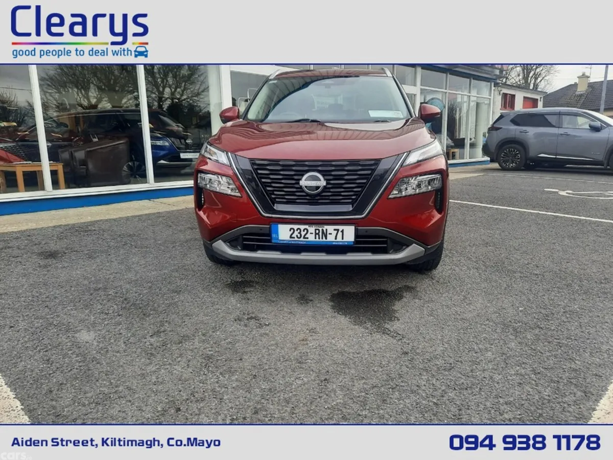 Nissan X-Trail MPV, Petrol Hybrid, 2023, Red