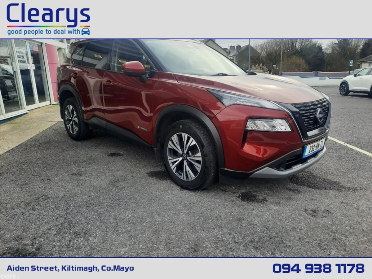 Nissan X-Trail MPV, Petrol Hybrid, 2023, Red