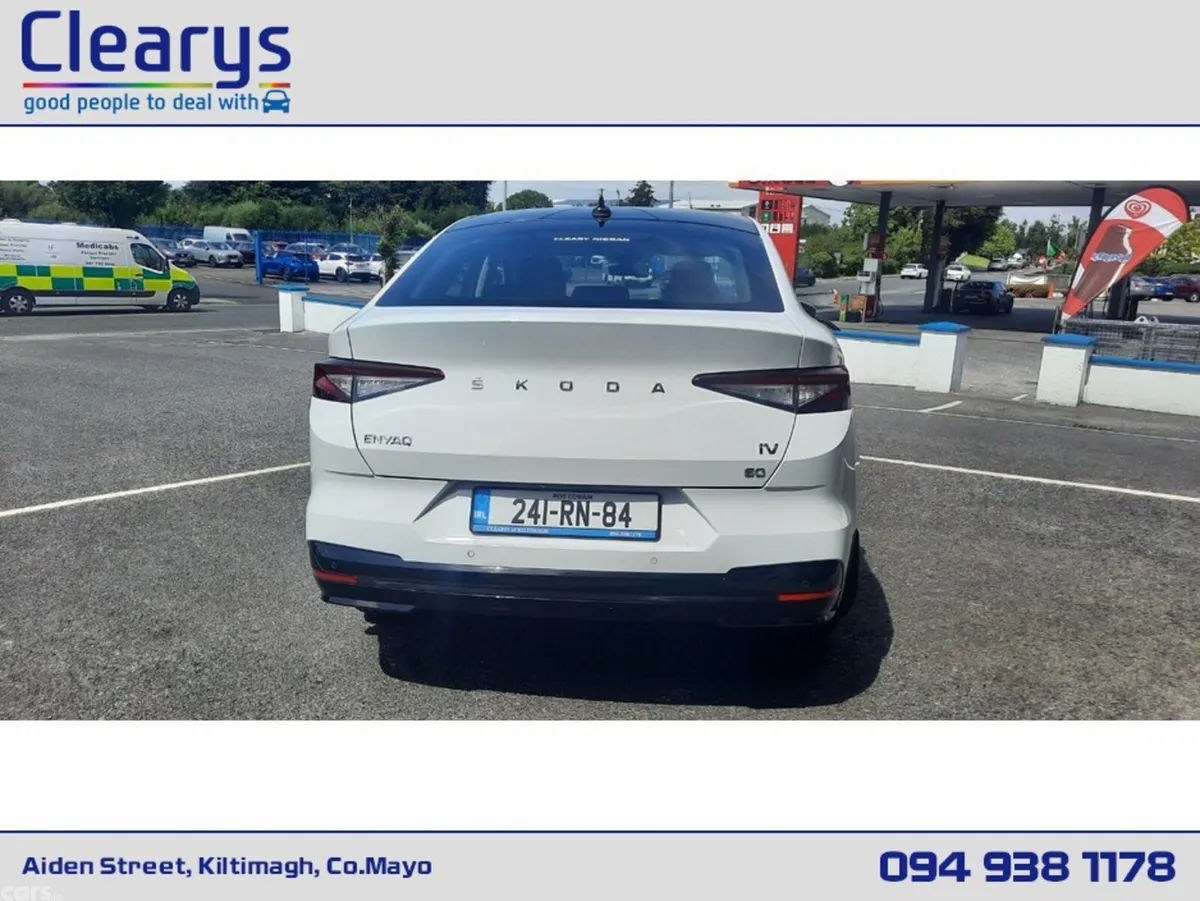 Skoda Enyaq Hatchback, Electric, 2024, White