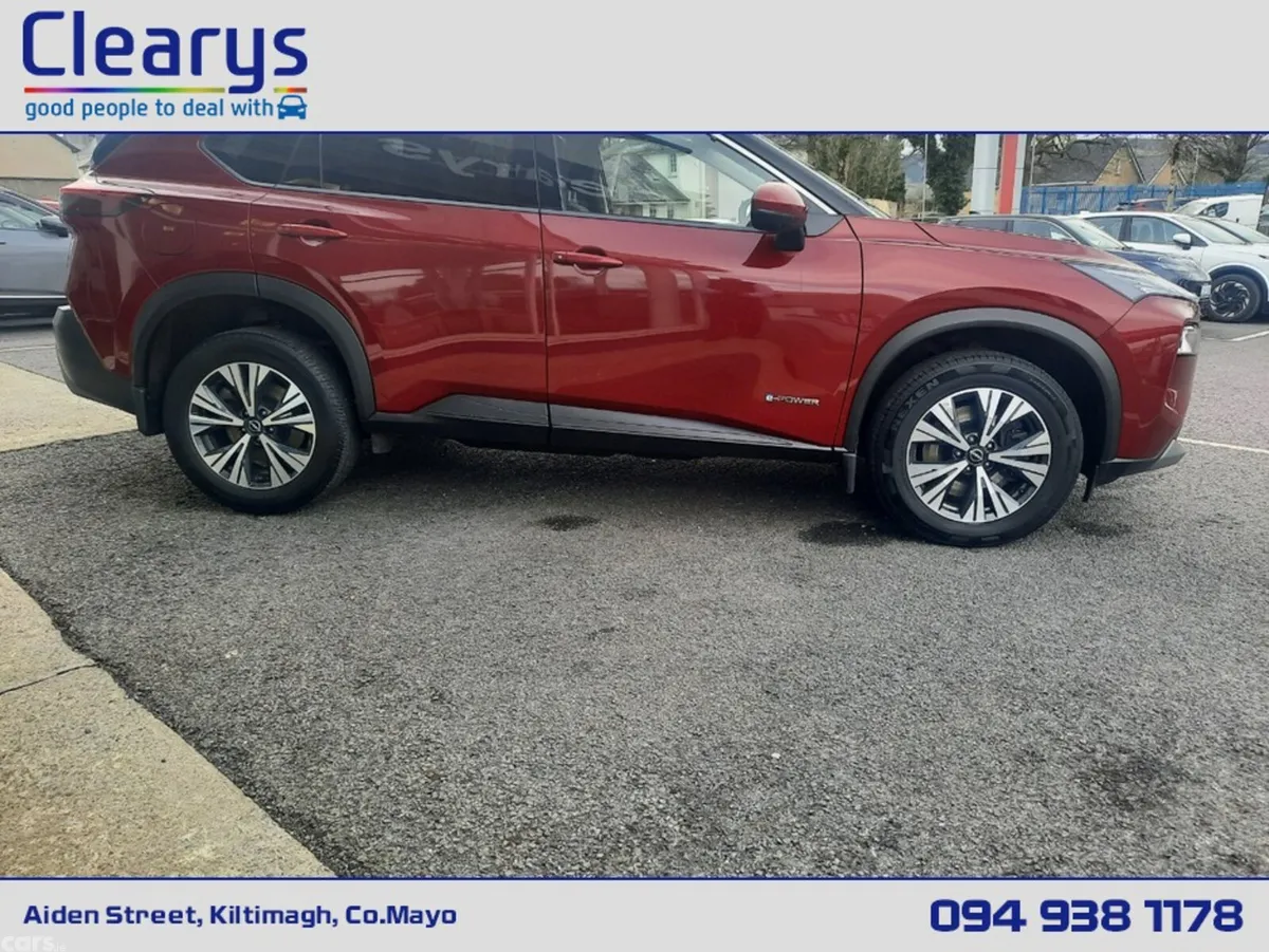 Nissan X-Trail MPV, Petrol Hybrid, 2023, Red