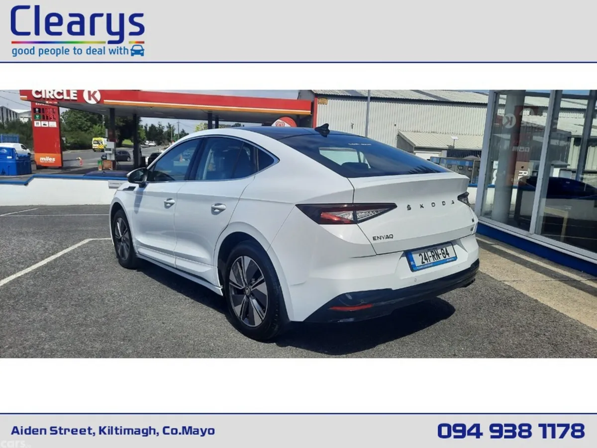 Skoda Enyaq Hatchback, Electric, 2024, White