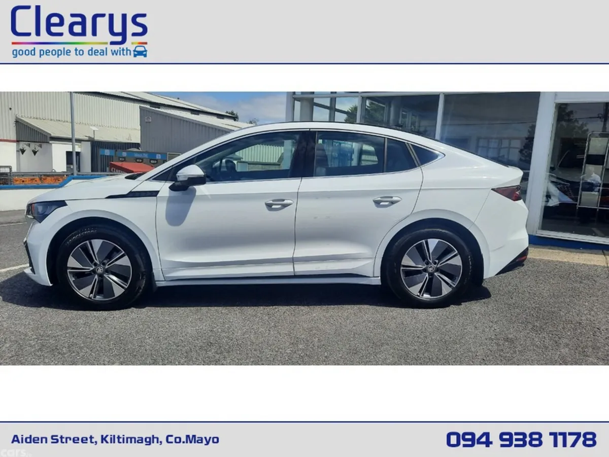 Skoda Enyaq Hatchback, Electric, 2024, White
