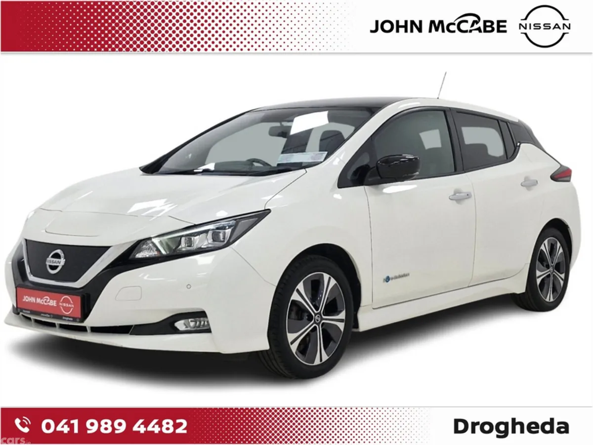 Nissan Leaf Hatchback, Electric, 2019, White