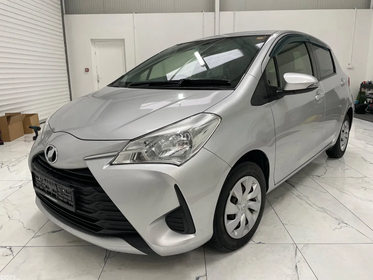 Toyota Vitz Hatchback, Petrol, 2018, Silver