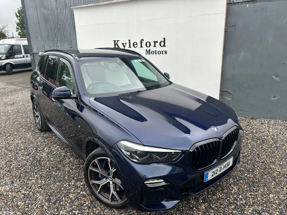 BMW X5 SUV, Petrol Plug-in Hybrid, 2021, Blue