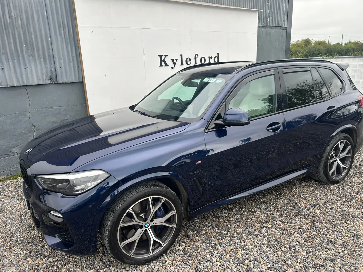 BMW X5 SUV, Petrol Plug-in Hybrid, 2021, Blue