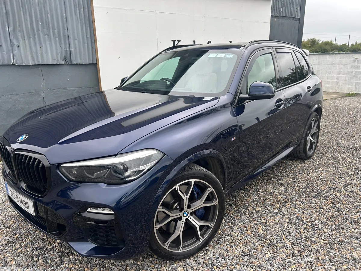 BMW X5 SUV, Petrol Plug-in Hybrid, 2021, Blue