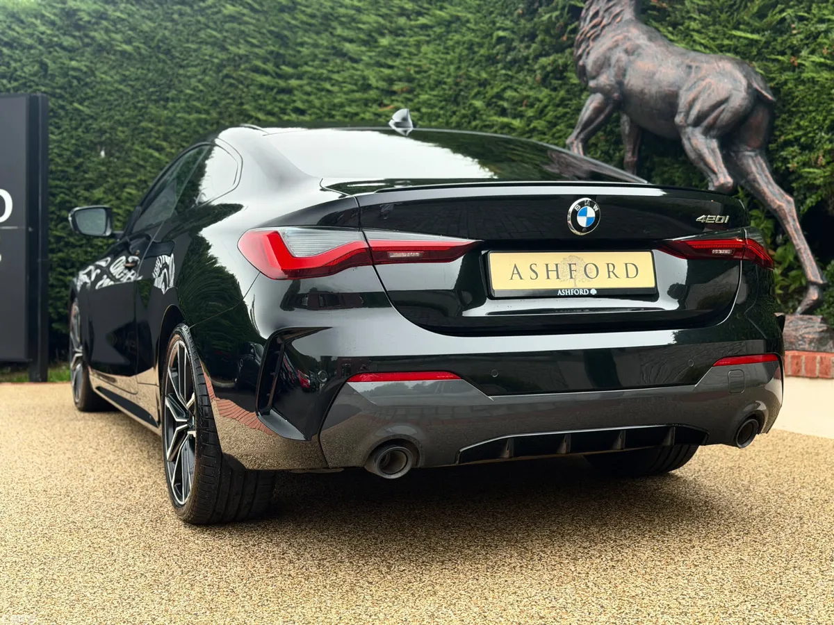 BMW 4-Series Coupe, Petrol, 2021, Black