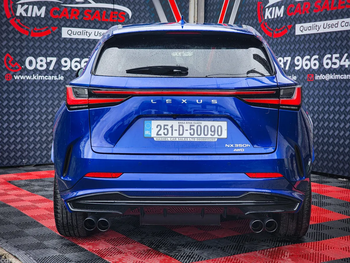 Lexus NX SUV, Petrol Hybrid, 2025, Blue